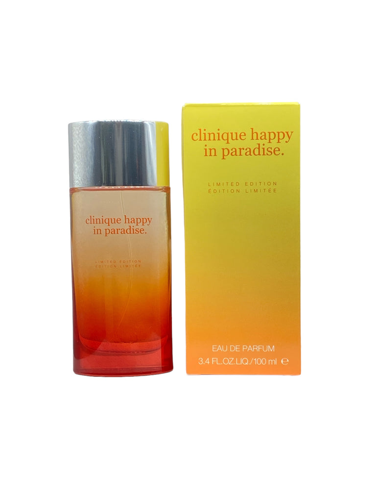 Clinique Happy in Paradise Parfum Sommerduft ist eine Limited Edition Eau de Parfummit einem tropischen Duft