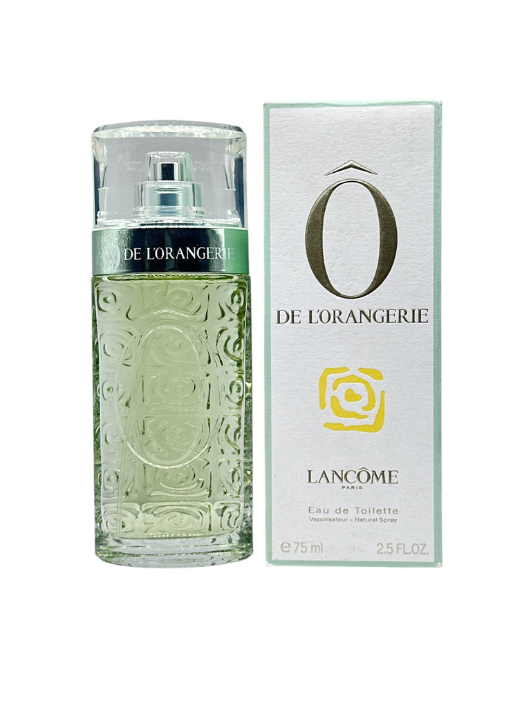  Flakon des Lancôme - Ô de l'Orangerie Eau de Toilette. Frischer, blumiger Duft mit Zitrus- und Orangenblütennoten für eine leichte, mediterrane Eleganz.