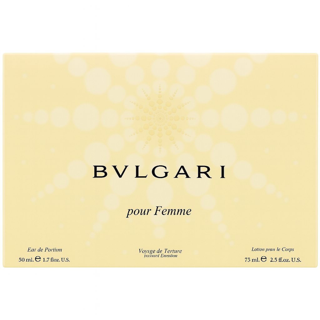 Bvlgari Pour Femme Geschenkset in eleganter Verpackung – Duft und Pflege für Damen