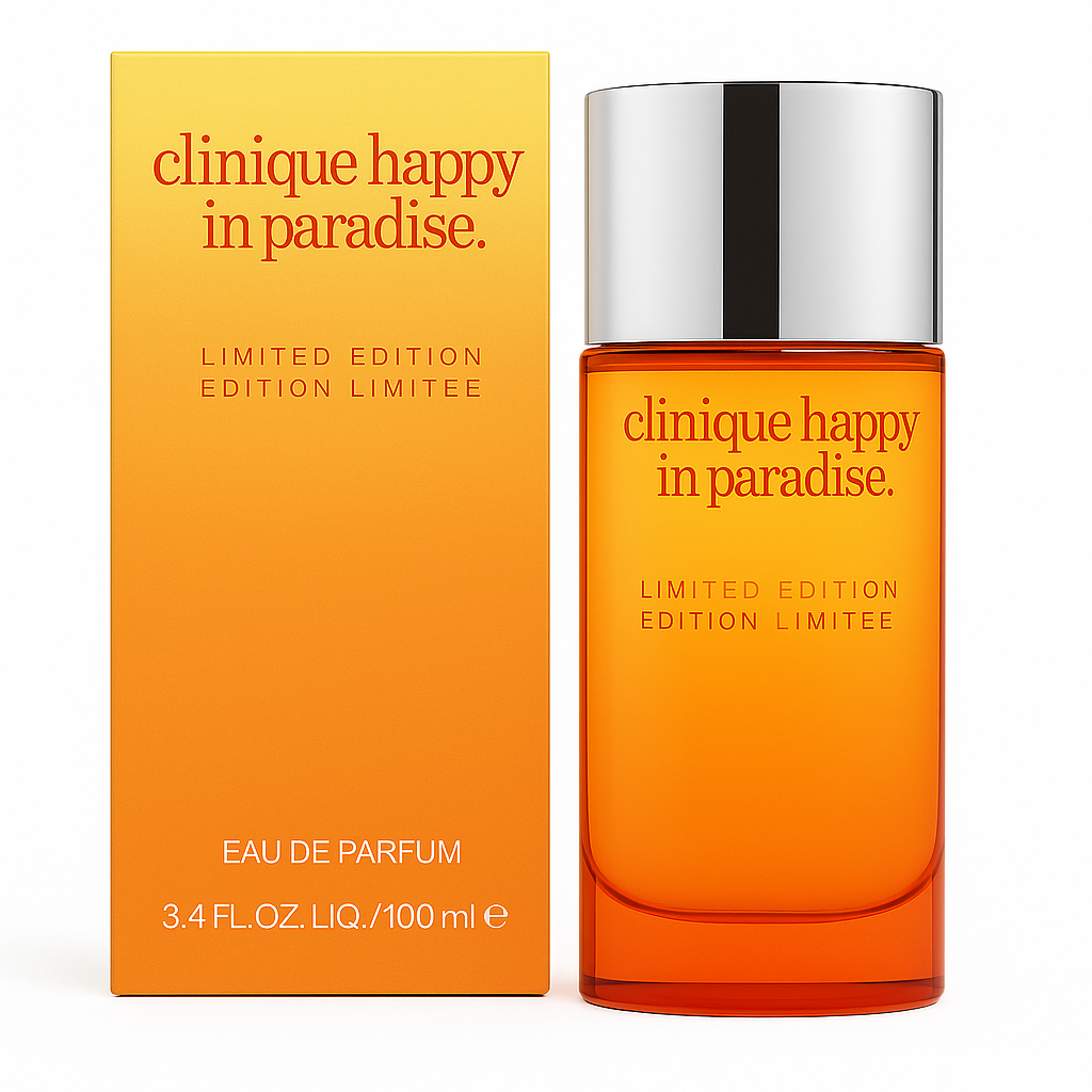 Clinique Happy in Paradise Eau de Parfum 100 ml – Limited Edition Damenduft in sommerlicher Verpackung