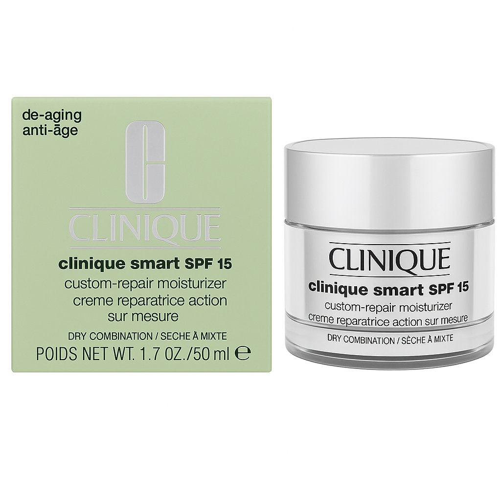Clinique Smart SPF 15 Repair Moisturizer 50ml für trockene bis Mischhaut mit UV-Schutz