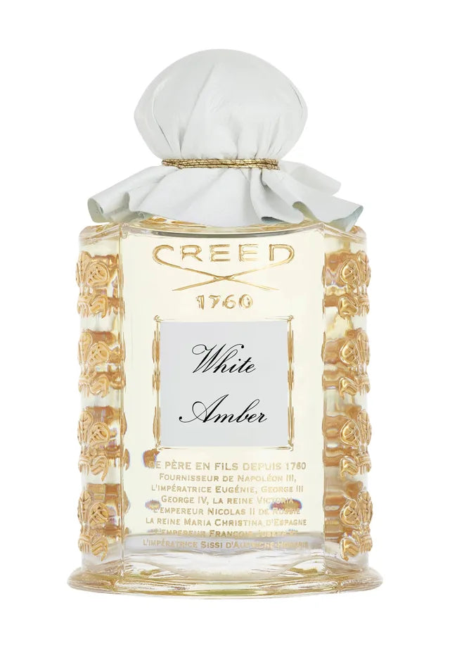CREED White Amber Les Royales Exclusives – luxuriöses, warmes Amber Eau de Parfum im 250-ml-Flakon.