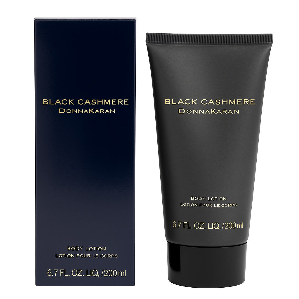 DKNY Black Cashmere Body Lotion 200ml – orientalische Damenpflege mit Gewürz- und Sandelholzduft