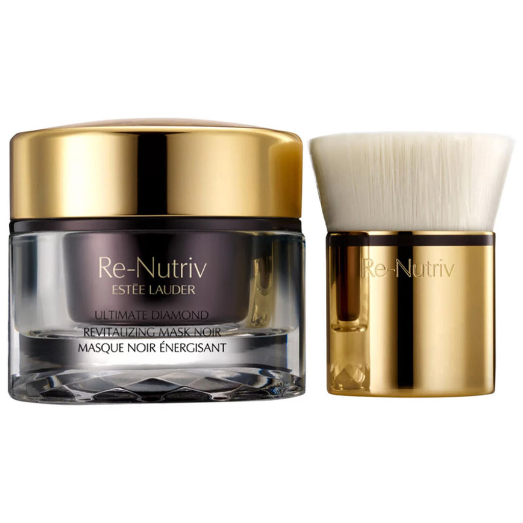 Estée Lauder Re-Nutriv Ultimate Diamond Mask Noir mit Pinsel – luxuriöse revitalisierende Gesichtsmaske