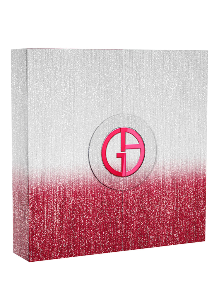 Giorgio Armani Adventskalender 2025 mit 24 luxuriösen Beauty-Produkten und Mini-Düften.
