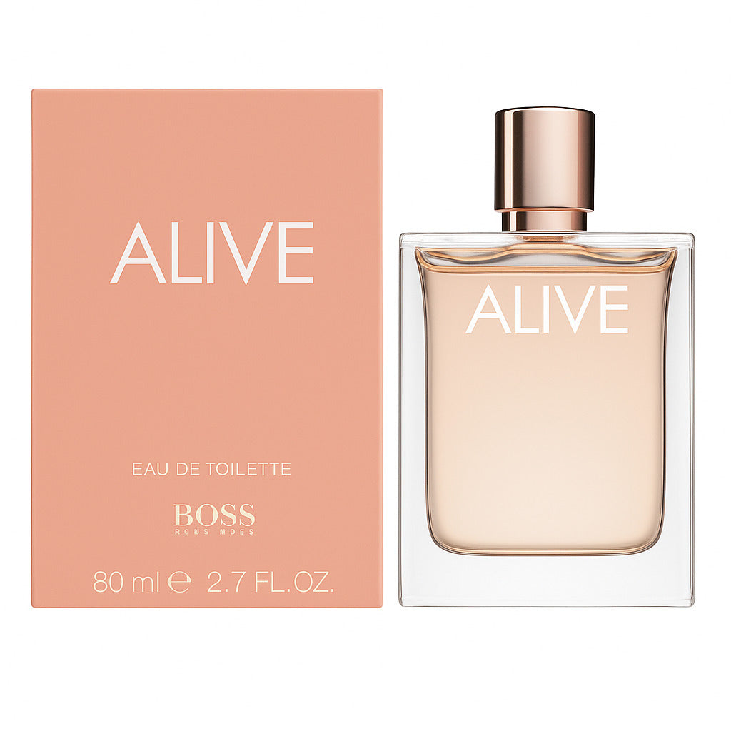 Hugo Boss Alive Eau de Toilette 80 ml – frischer, femininer Duft mit fruchtig-floralen Noten.