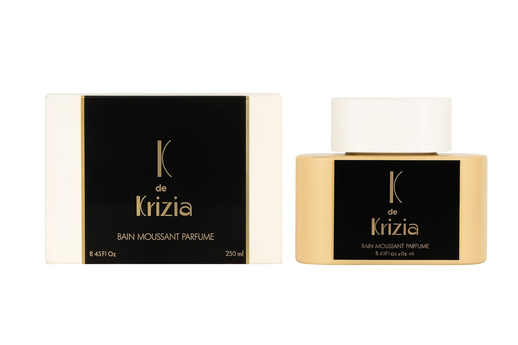 K de Krizia Bain Moussant Parfumé 250 ml – luxuriöses Schaumbad mit elegantem Duft für Damen und Herren