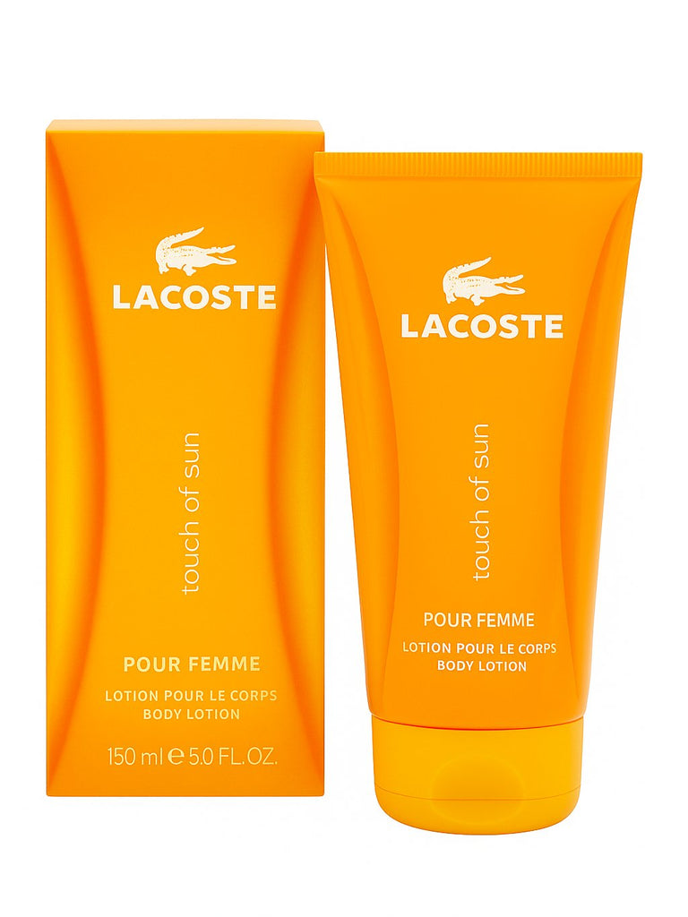 Lacoste Touch of Sun Body Lotion 150 ml – pflegende Damen-Körperlotion mit Sommerduft
