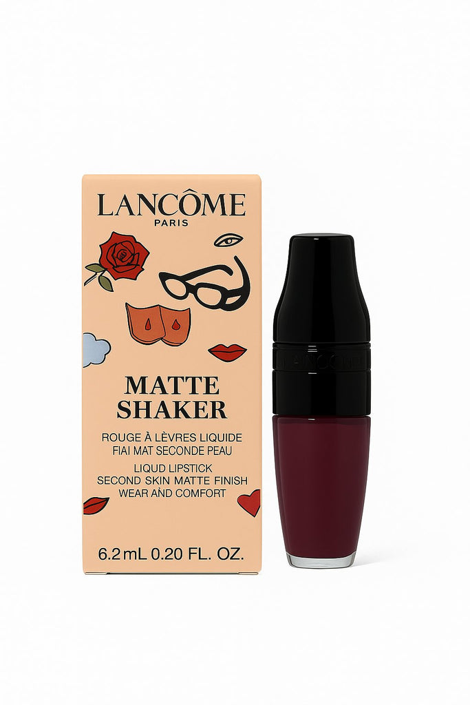 Lancôme Matte Shaker 1976 Insoupconnable – flüssiger Lippenstift mit intensiver Farbe & präzisem Applikator