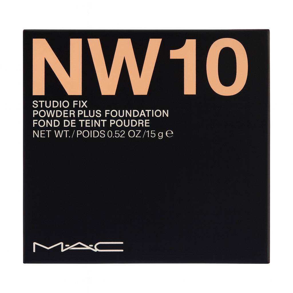 MAC Studio Fix Powder Plus Foundation Farbton – mattierendes Kompaktpuder mit hoher Deckkraft