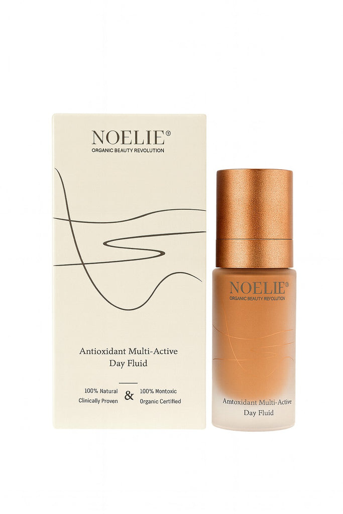 NOELIE Antioxidant Multi Active Day Fluid – natürliche Tagespflege mit Antioxidantien und Hyaluron für strahlende, hydratisierte Haut, 30 ml.
