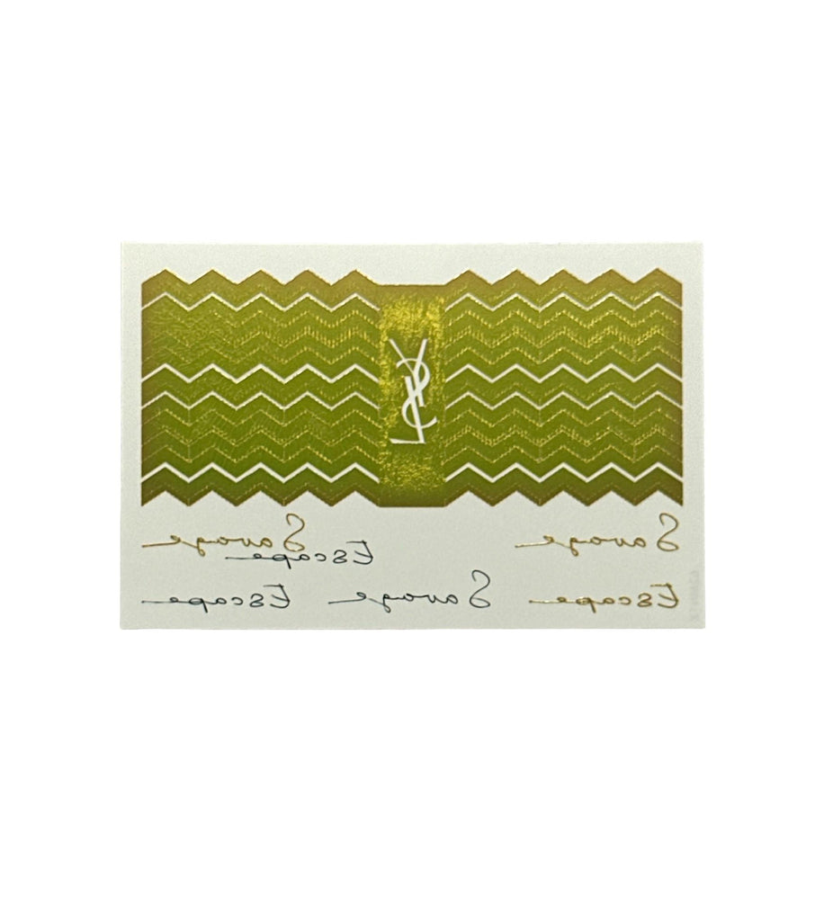 YSL Couture Skin Jewels Savage Escape – temporäre Metallic Tattoos in Gold und Silber im limitierten YSL Design 2