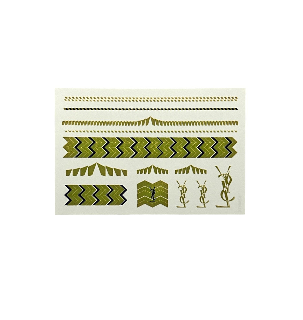 YSL Couture Skin Jewels Savage Escape – temporäre Metallic Tattoos in Gold und Silber im limitierten YSL Design 3