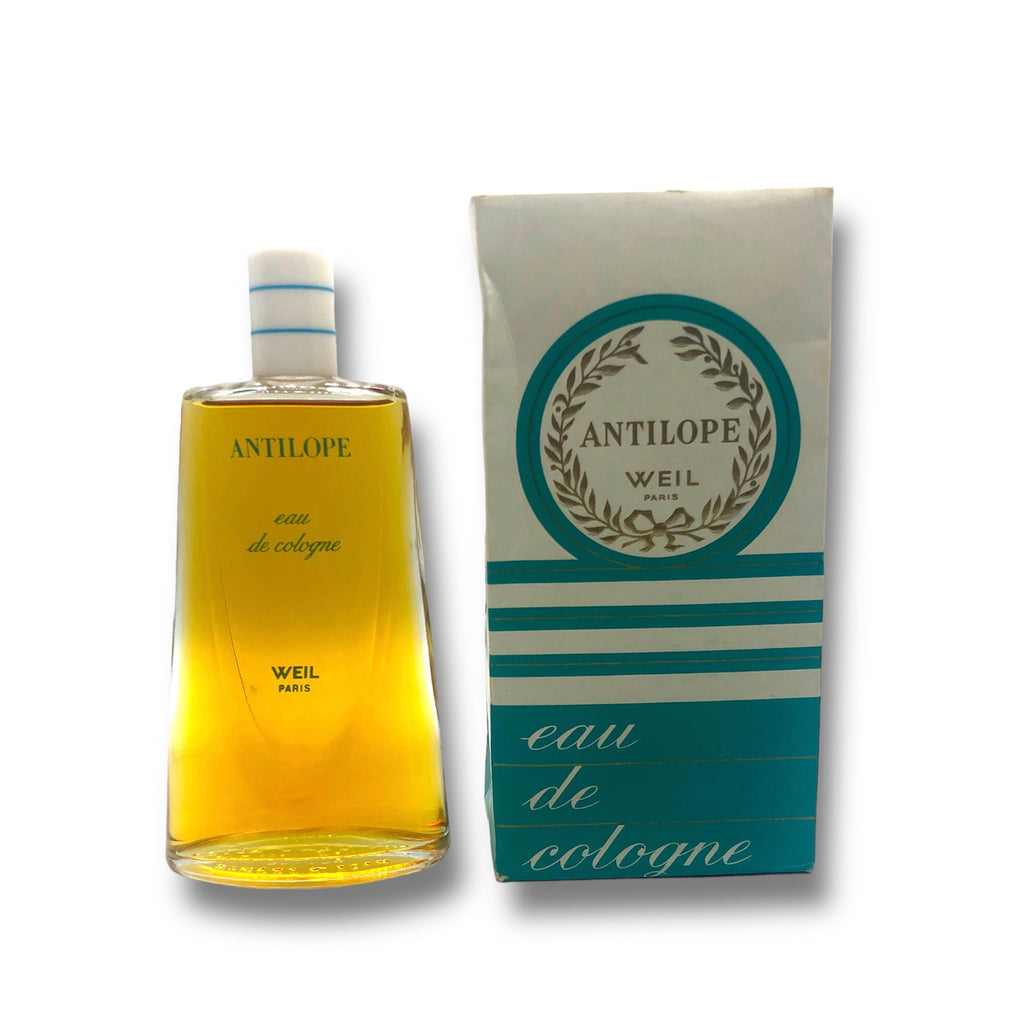 Flakon des Weil - Antilope Eau de Cologne. Klassisches und elegantes Design, das die zeitlose Raffinesse und den femininen Duft des Parfums widerspiegelt. Ein edler, dezenter Duft für stilbewusste Frauen.